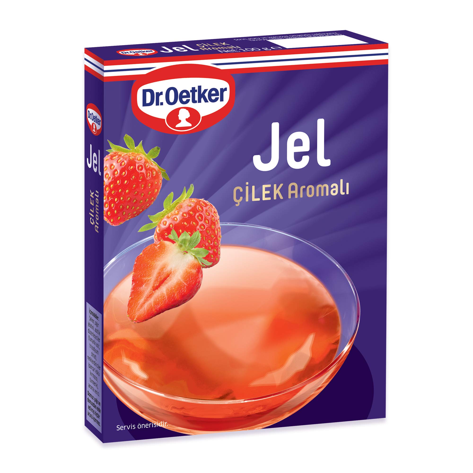 Dr. Oetker Jel Çilek Aromalı 100 Gr