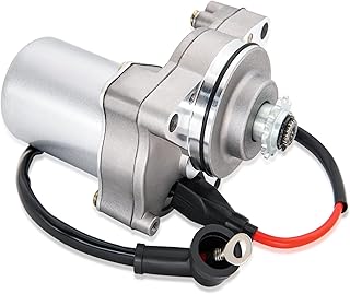 3 Bolt Starter Motor for 50cc 70cc 90cc 100cc 110cc 125cc Tao Tao Go Karts Pit Bike 4 Stroke Quad Wheelers - Electric ATV Starter Motor with Line