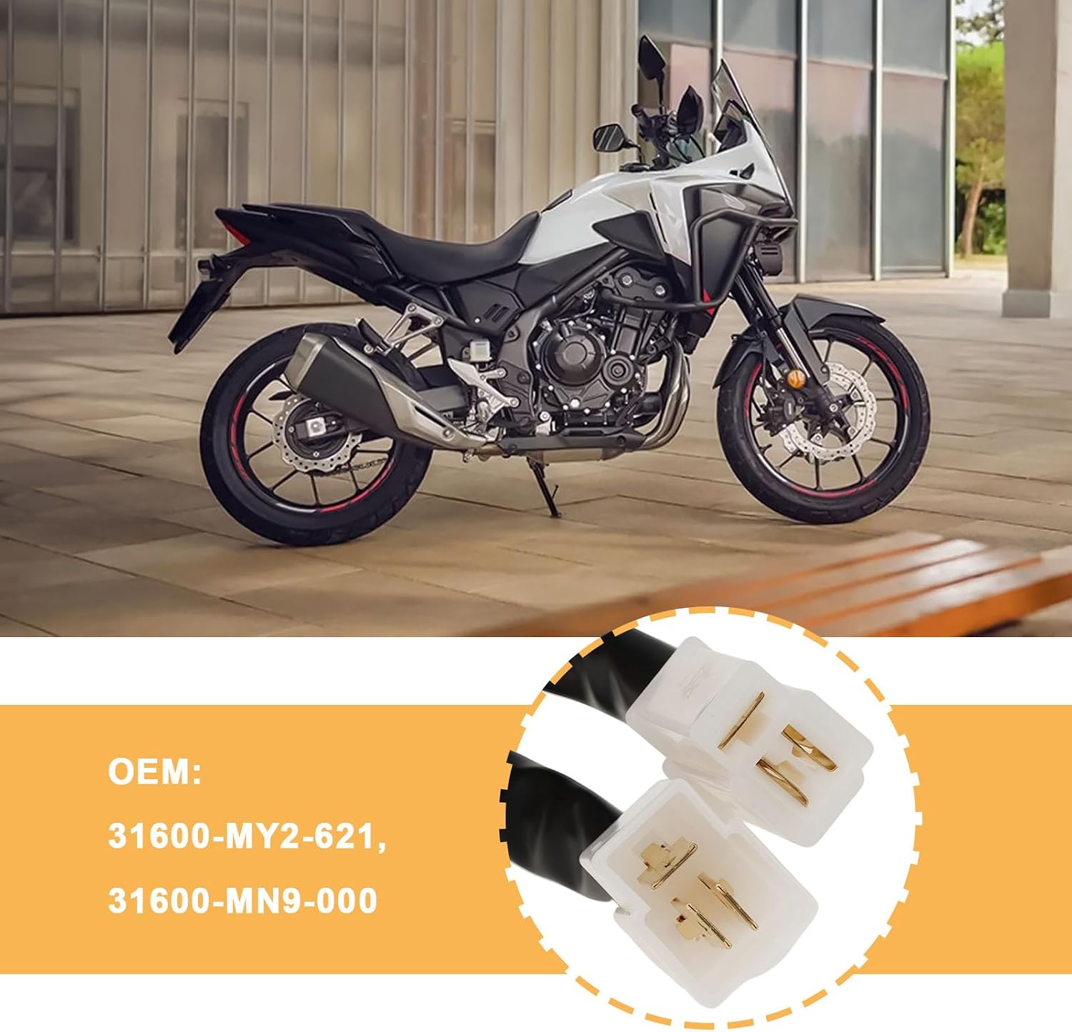 Motorcycle Voltage Regulator 31600-MY2-621 Compatible with Honda NX500 NX650 1988-1994