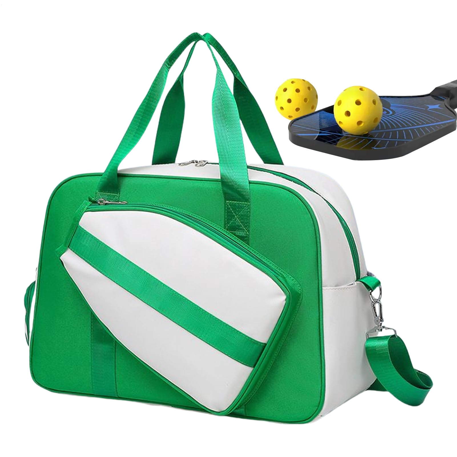 Borsa da Pickleball per Donna Borsa Tennis Per Donne Uomini Con Scomparto | Capienza Ampia per Attrezzatura Sportiva da Allenamento e Tornei