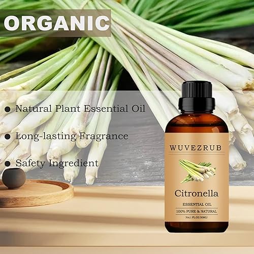 Miniatura 267 de Aceites esenciales de sándalo, 1.06 onzas líquidas de aceite esencial puro y natural para difusor de aromaterapia, sándalo/1 onza líquida