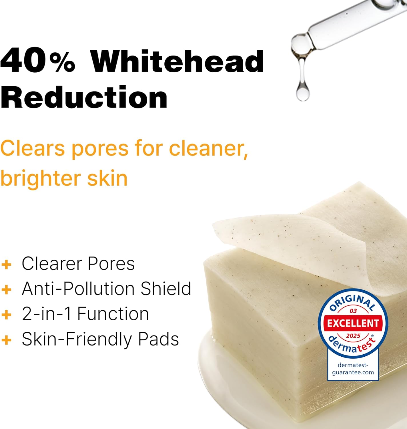 APOTHE Exosome Anti-Pollution Toning Pads with Niacinamide & Lotus – Brightening, Hydrating & Exfoliating, 60 Pads (3.38 fl oz)