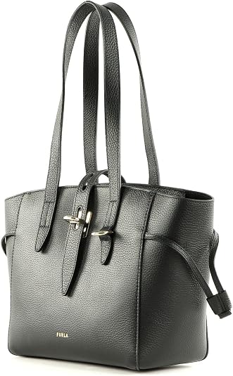 Amazon | [Furla] NET S トートバッグ 24 ブラック ** | トートバッグ