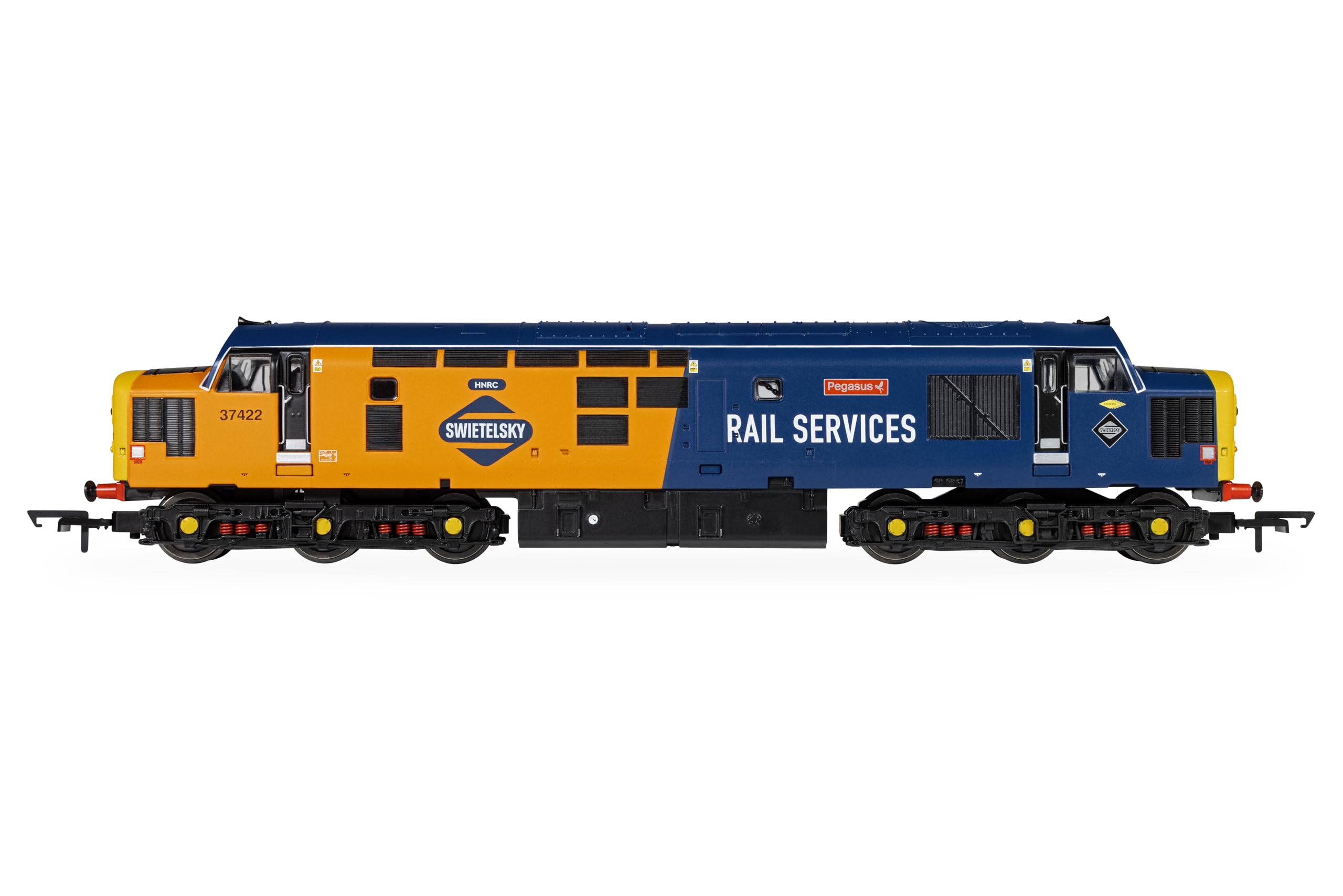 Hornby R30544TXS RailRoad: Rail Services - Class 37 - 'Pegasus' 37422 (DCC Sound Fitted) Model Railway Locomotive
