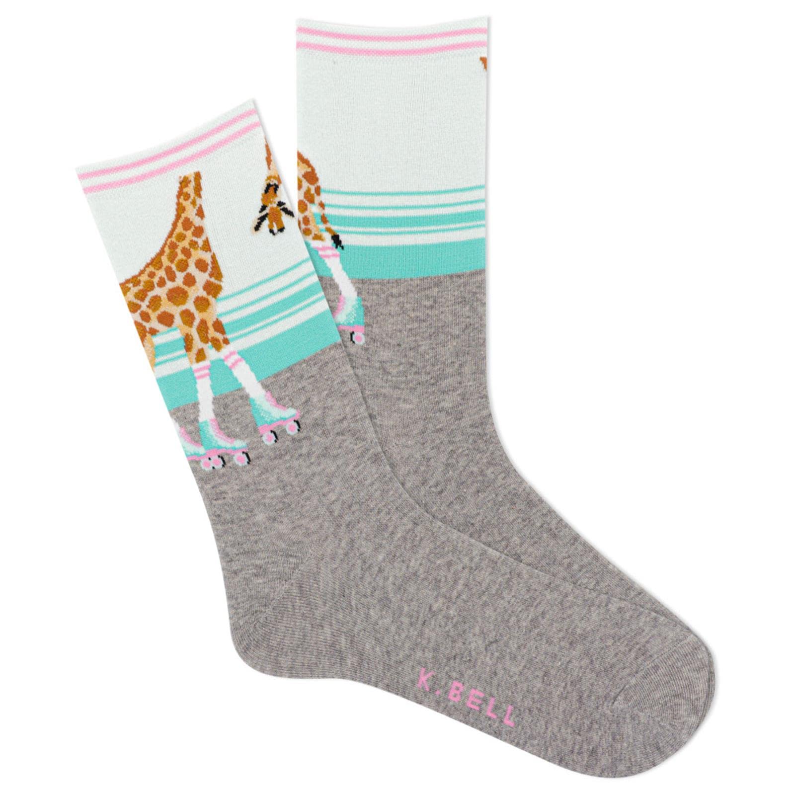 K. Bell Women's Animal Novelty Crew Socks