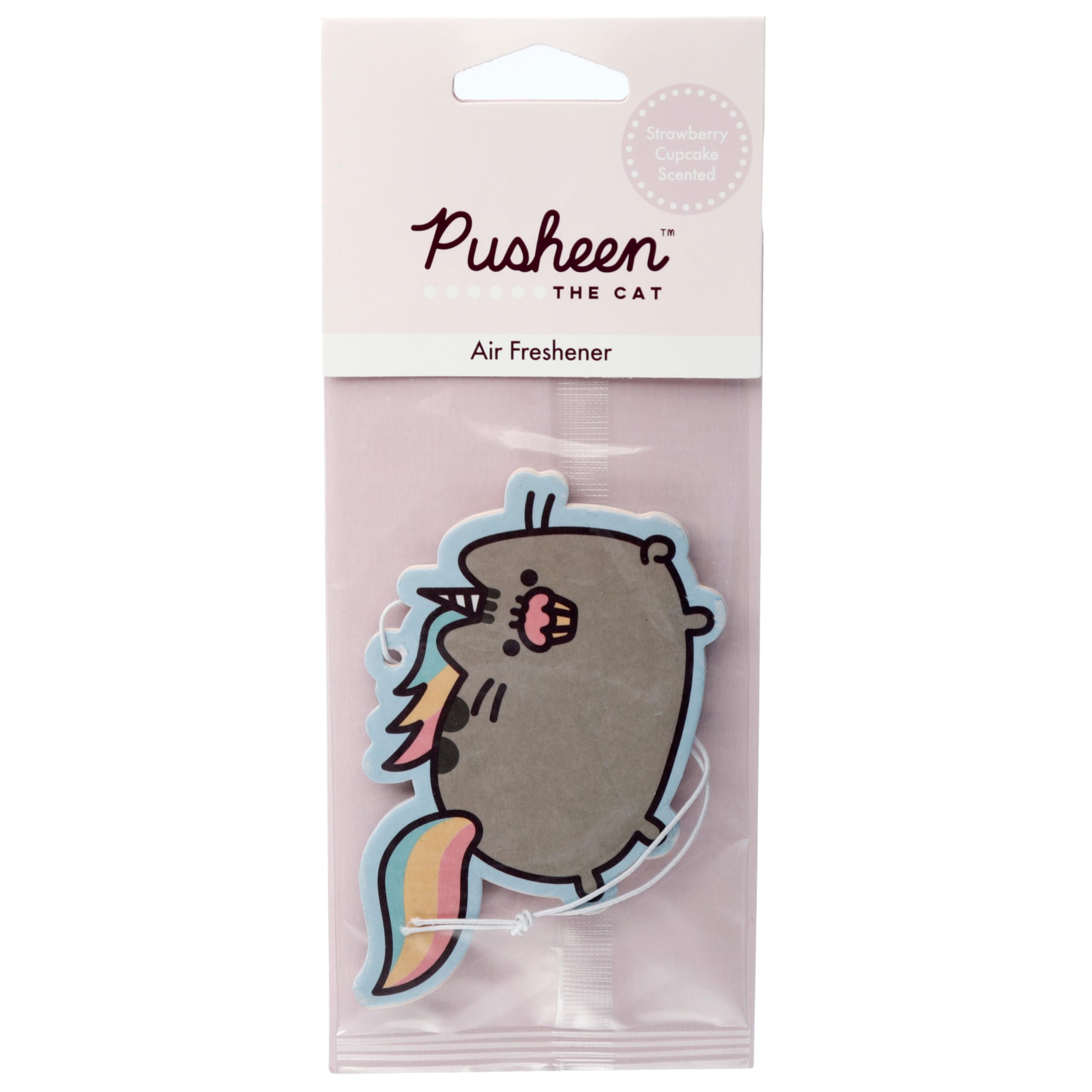 Puckator Strawberry Cupcake Pusheen the Cat Pusheenicorn Air Freshener - Diffuser Room Fragrance Air Fresheners For Home Bathroom - Small Aroma Mist Scent Diffusers - Odour Neutraliser Freshener