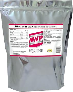 Biotin II 22X 10lb Pelleted Hoof Supplement for Horses