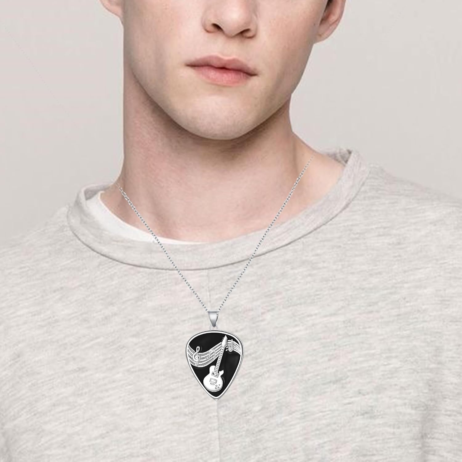 Raven/Cat Celtic Knot/Snake/Phantom of the Opera/Moon and Star/Sun/Cat/Artist Paint Palette Necklace for Women Sterling Silver Necklace Gifts for Women Pendant Necklace Jewelry for Women - Image 5