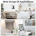 SUPVOX Wall Mounted Flower Vase 6.3 Inch Metal Tube Wall Flower Holder Decorative Planter for Home Entryway Bedroom Kitchen Decor