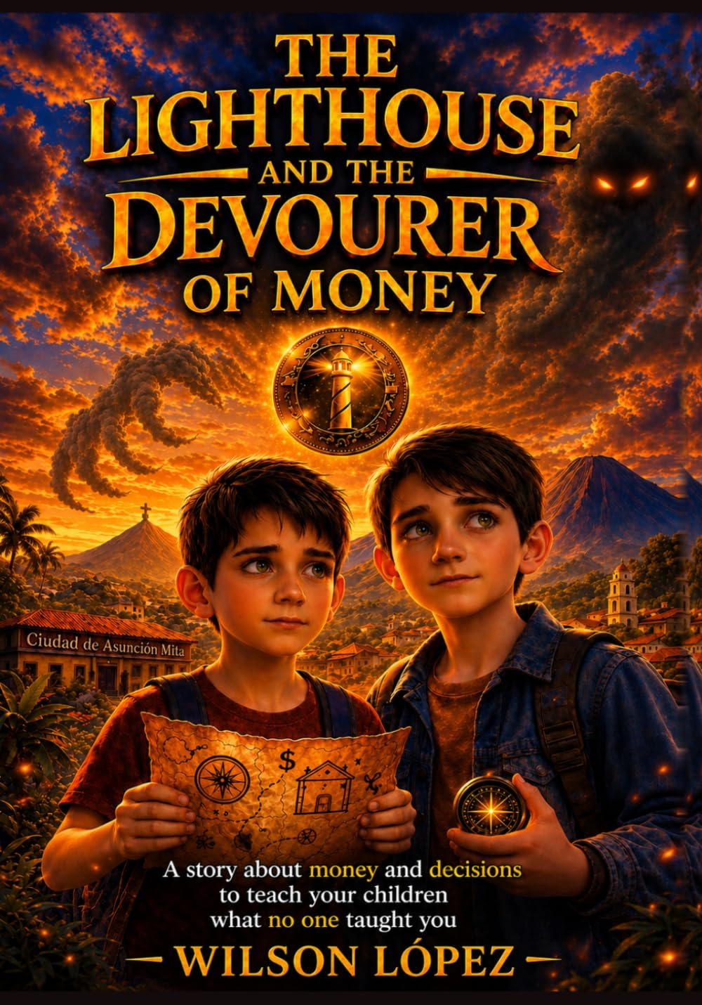The Lighthouse and the Devourer of Money: A story about money and decisions to teach your children what no one taught you