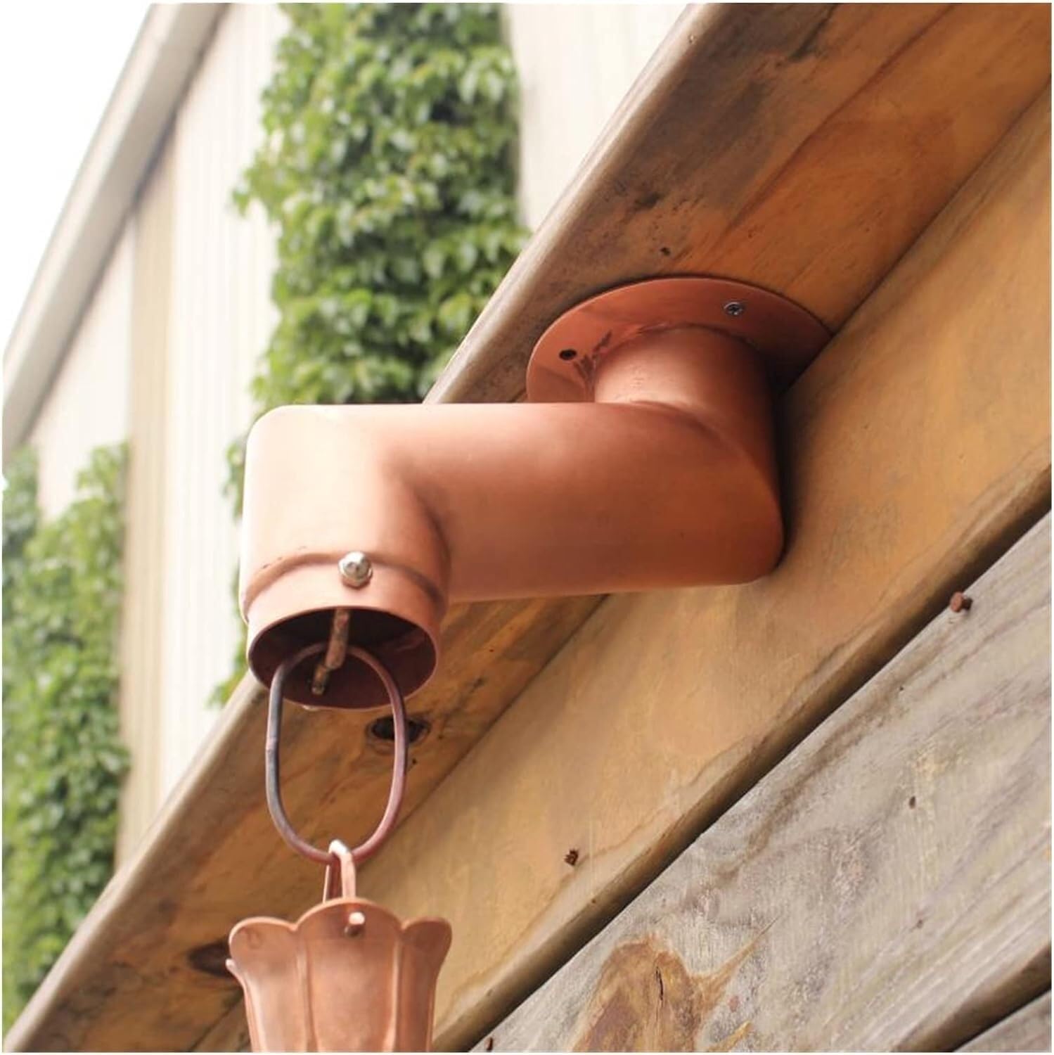 Rain Chains Rain Gutter Chain Pouring Cup, Adjustable Length rain Chain Waterfall, rainwater Collector rain Chain downspout