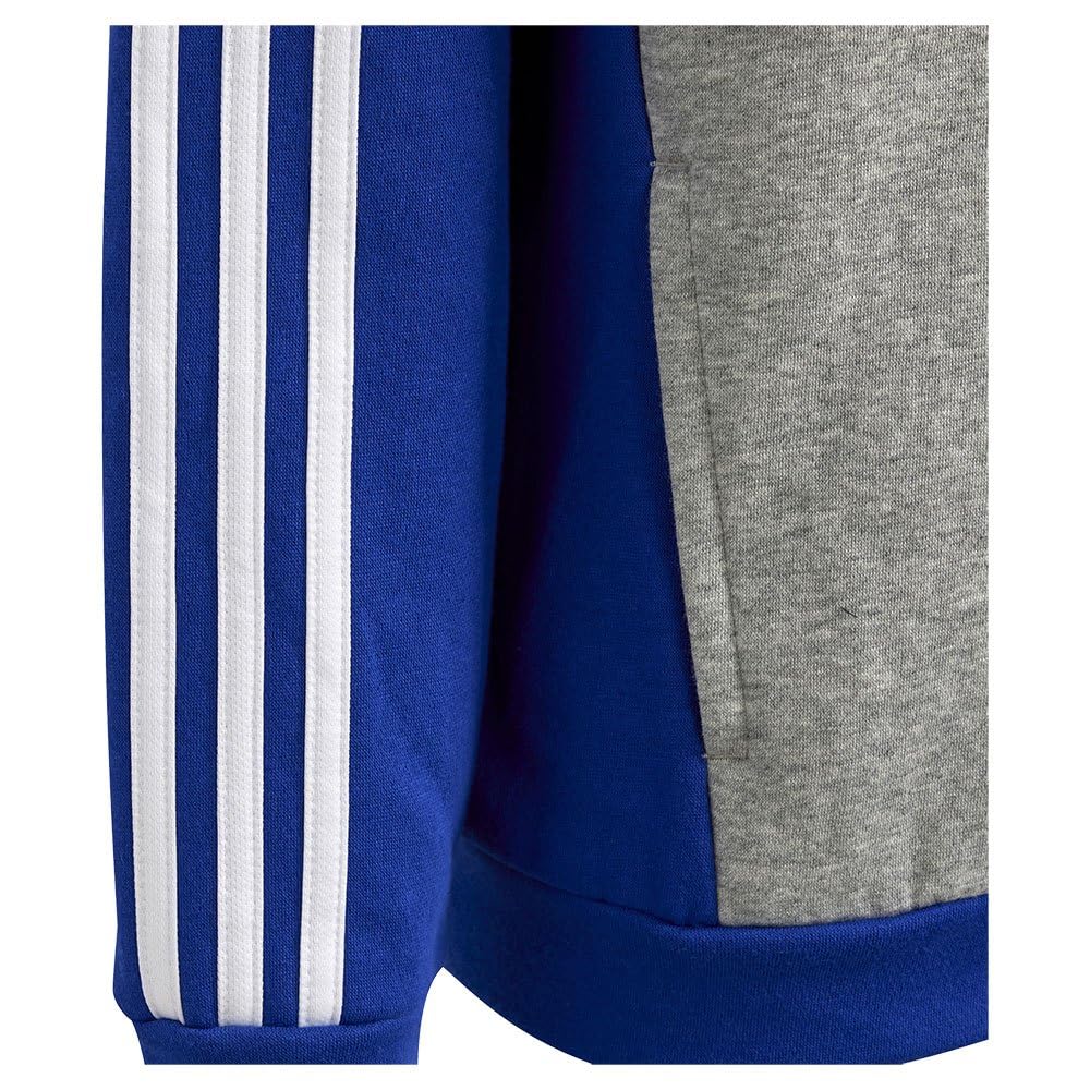 adidas Tiberio 3-stripes Colorblock Fleece Track Suit Kids Tuta Unisex - Bambini e ragazzi (Pacco da 1)