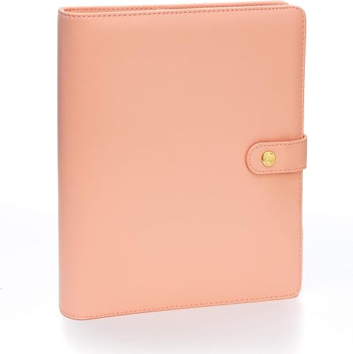 Pukka Pad, Carpe Diem, trabajo, objetivo, planificador con insertos semanales, mensuales, sin fecha, A5 8 x 9.5 x 1.6 pulgadas, rubor