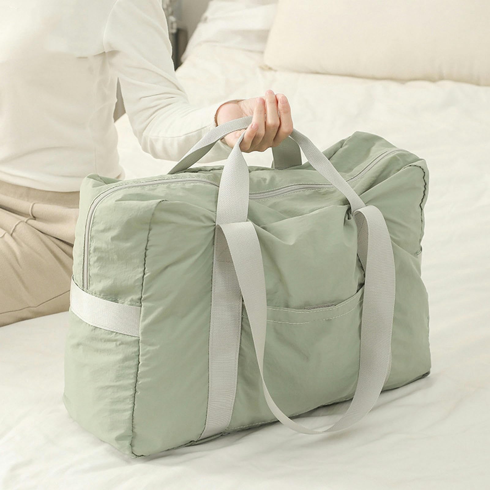 Borsa da Viaggio Borsa Pieghevole da Viaggio La Borsa per Bagagli può Essere Piegata Borsa di Stoccaggio
