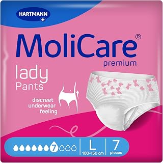 Premium Lady Pants 7 Drops | Women’s Incontinence Pants for Moderate Bladder Weakness, Discreet