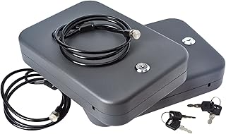 SnapSafe (2 Pack Keyed Alike Lock Boxes, XX-Large 75221, Portable Steel Handgun Safe & Case, Measures 11.5â€x 8.5â€x 2.5â€