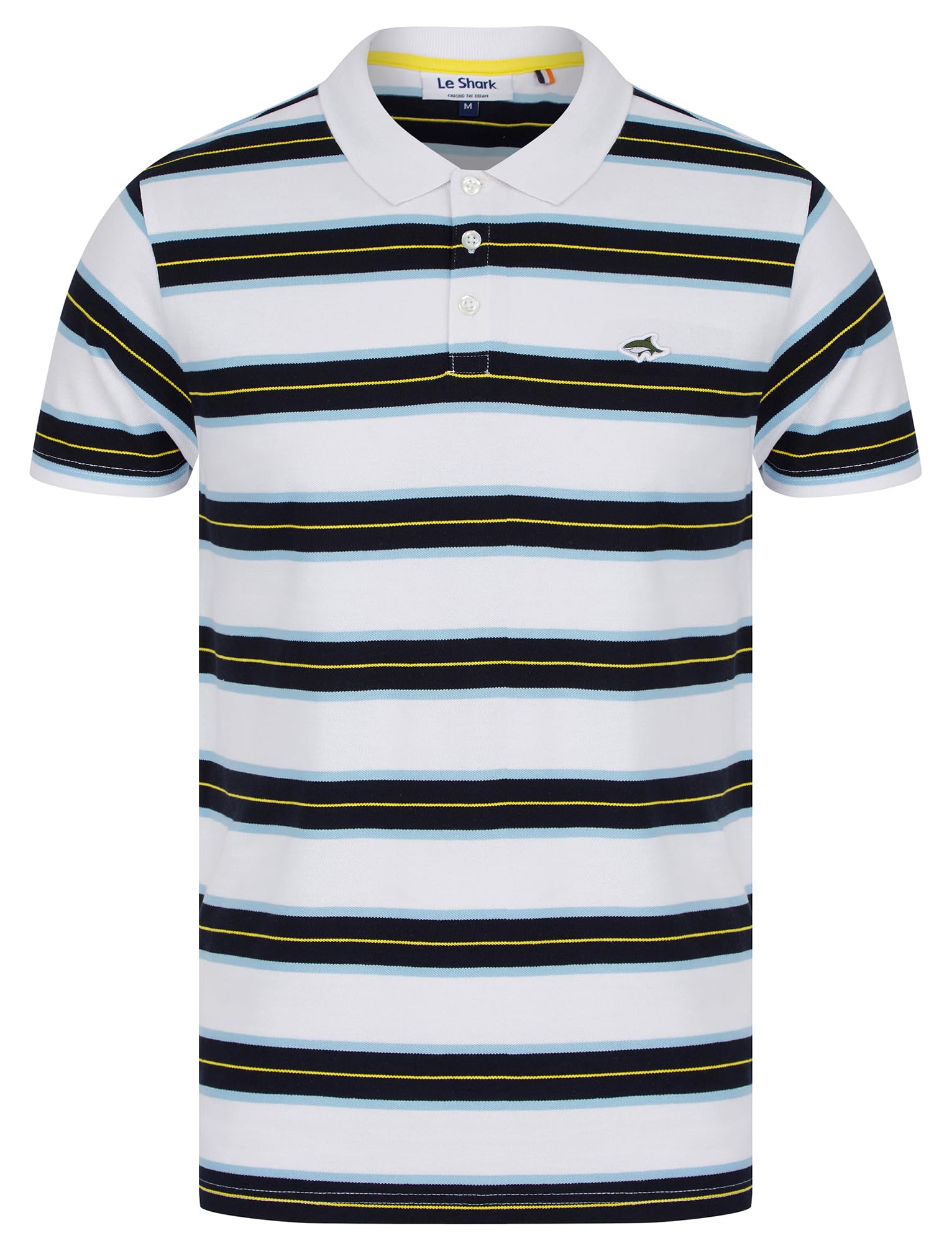Le Shark Men's 'Urlwin' Yarn Dyed Striped Cotton Pique Polo Shirt