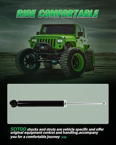 Miniatura 6 de SCITOO - Amortiguadores traseros para Audi para Audi 2015-2018 para Audi Q3,2015-2018 para Audi Q3 Quattro,2009-2017 para VW Tiguan,2018 para VW