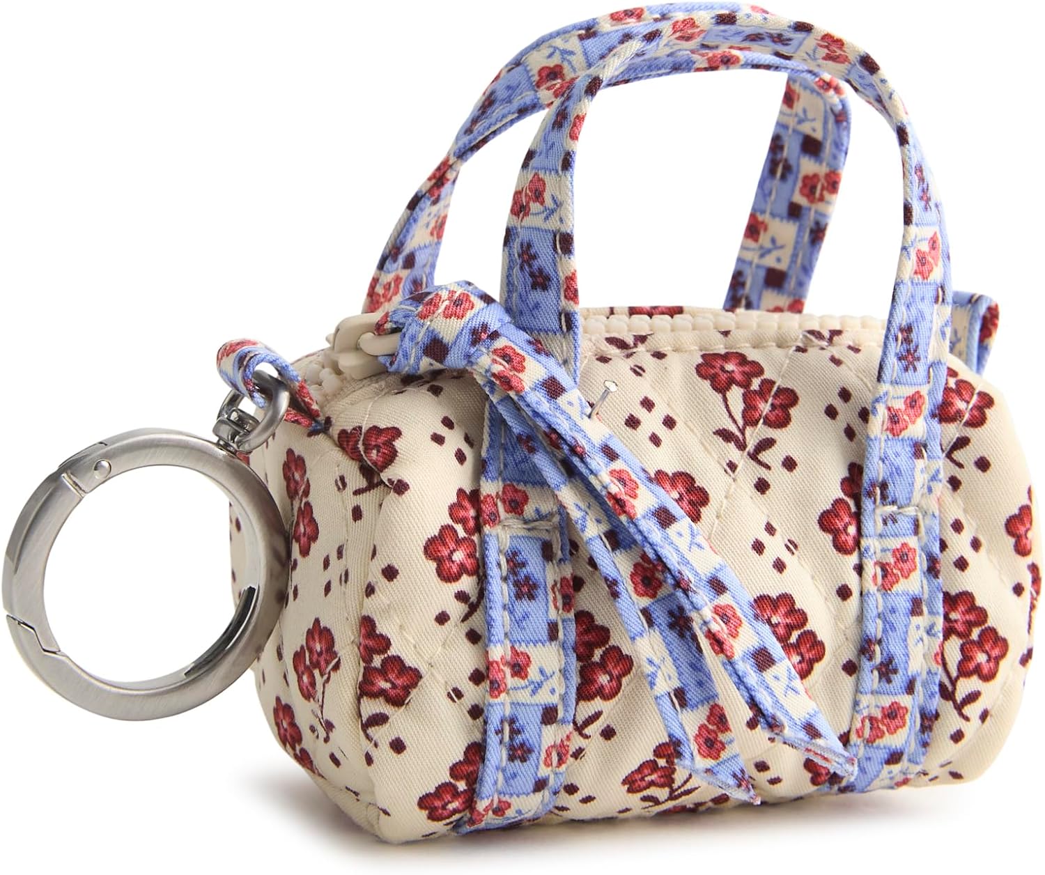 Vera Bradley Women's Premium Cotton Original Duffel Bag Charm