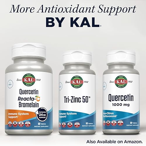 Miniatura 7 de Kal Tabletas N-acetil cisteína Plus, 60 unidades