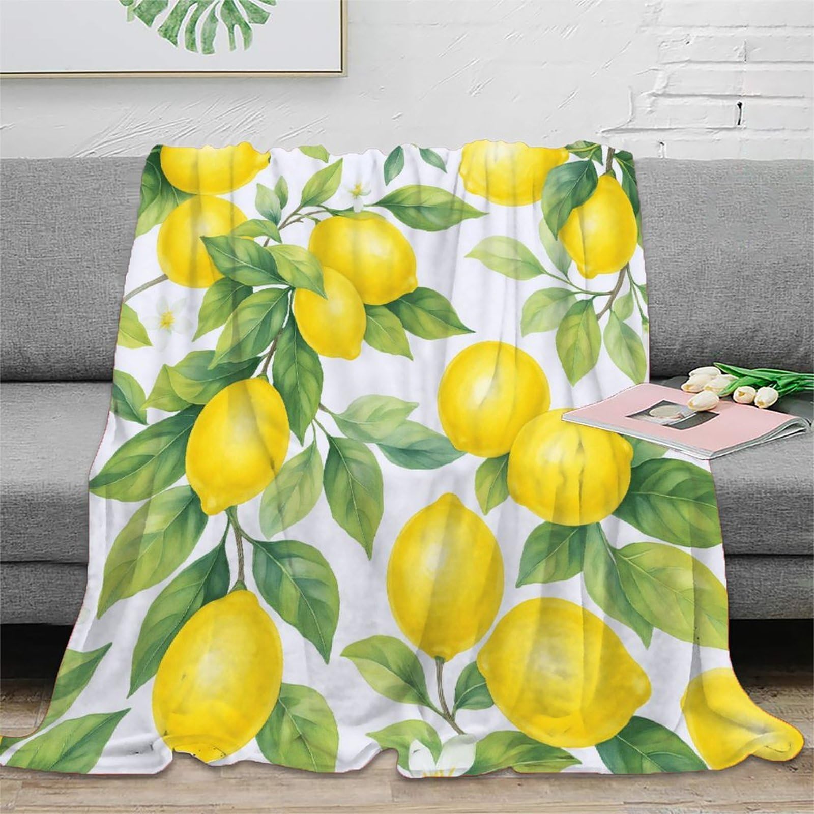 Literie lemon branch anti-transpiration pour des nuits douces et fraîches