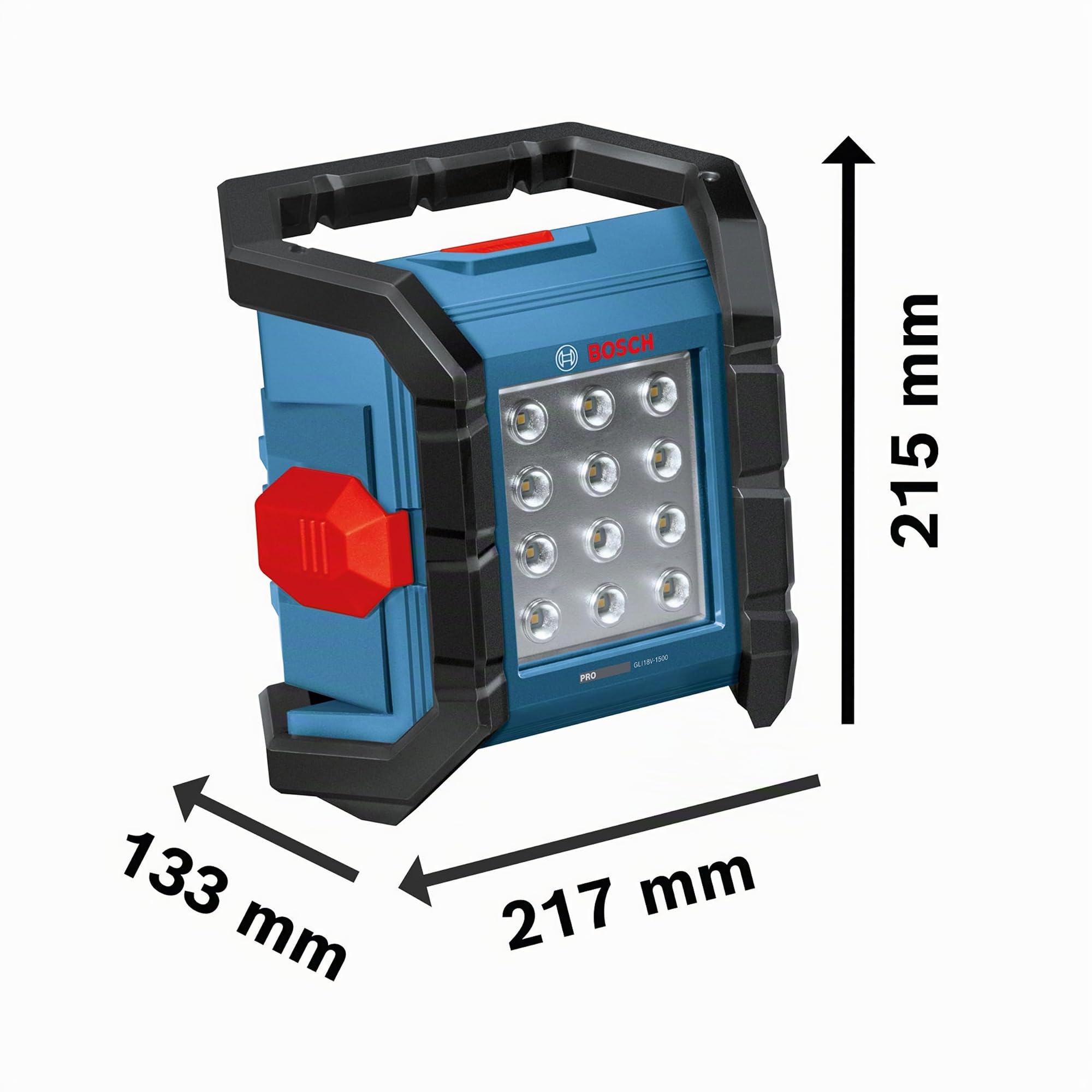 Bosch PRO 18V System Akku-Leuchte GLI18V-1500 (ohne Akku)