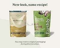 Vista 2 de Earthbones - Masticables dentales para perros de 10 a 20 libras, 30 huesos