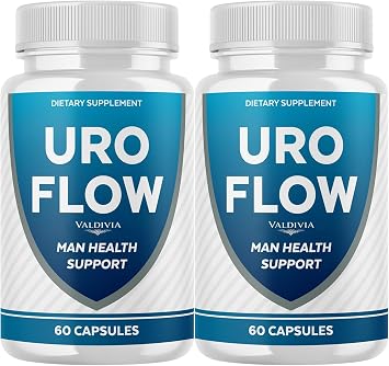 Valdivia 2 Pack UroFlow Capsules All Natural UroFlow Supplement Pills for Maximum Strength, Premium URO Flow Official Reviews 120 Capsules