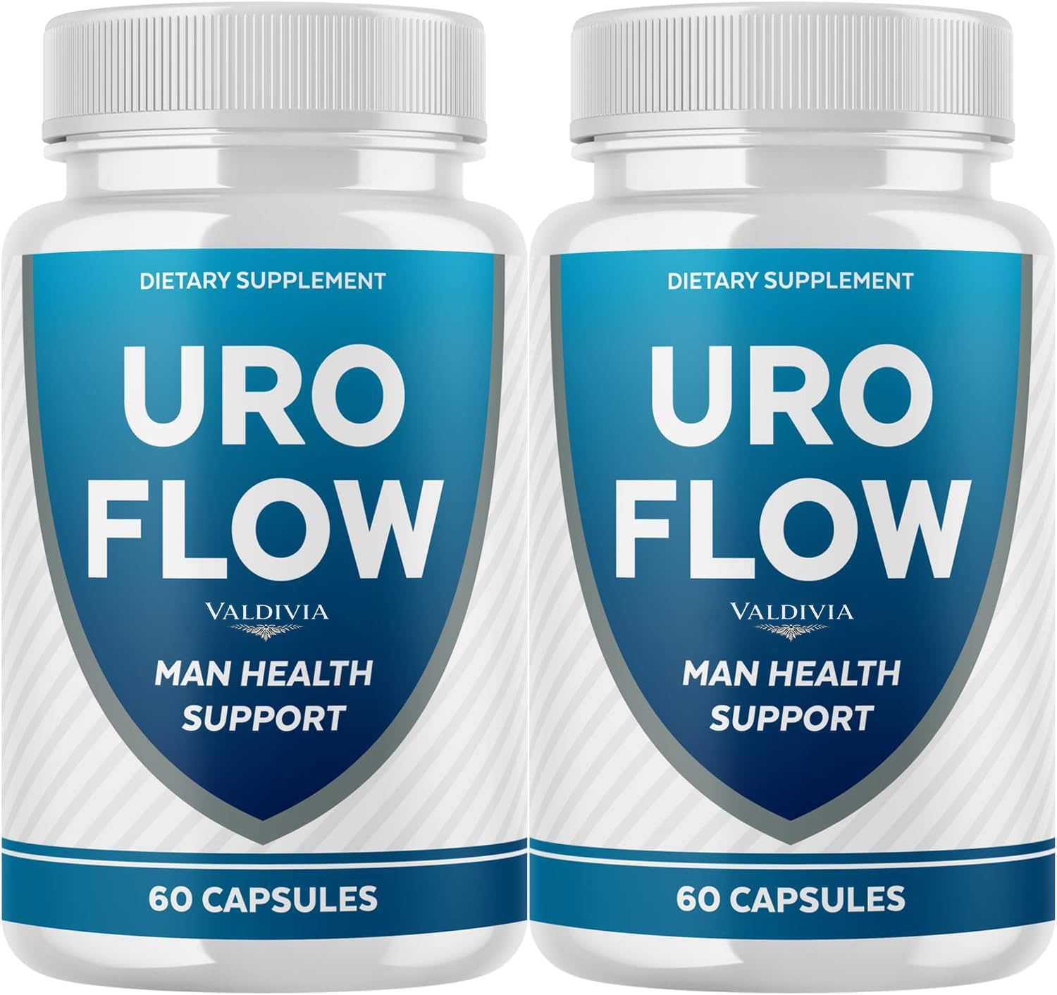 Valdivia (2 Pack) UroFlow Capsules – All Natural UroFlow Supplement Pills for Maximum Strength, Premium URO Flow Official Reviews (120 Capsules)