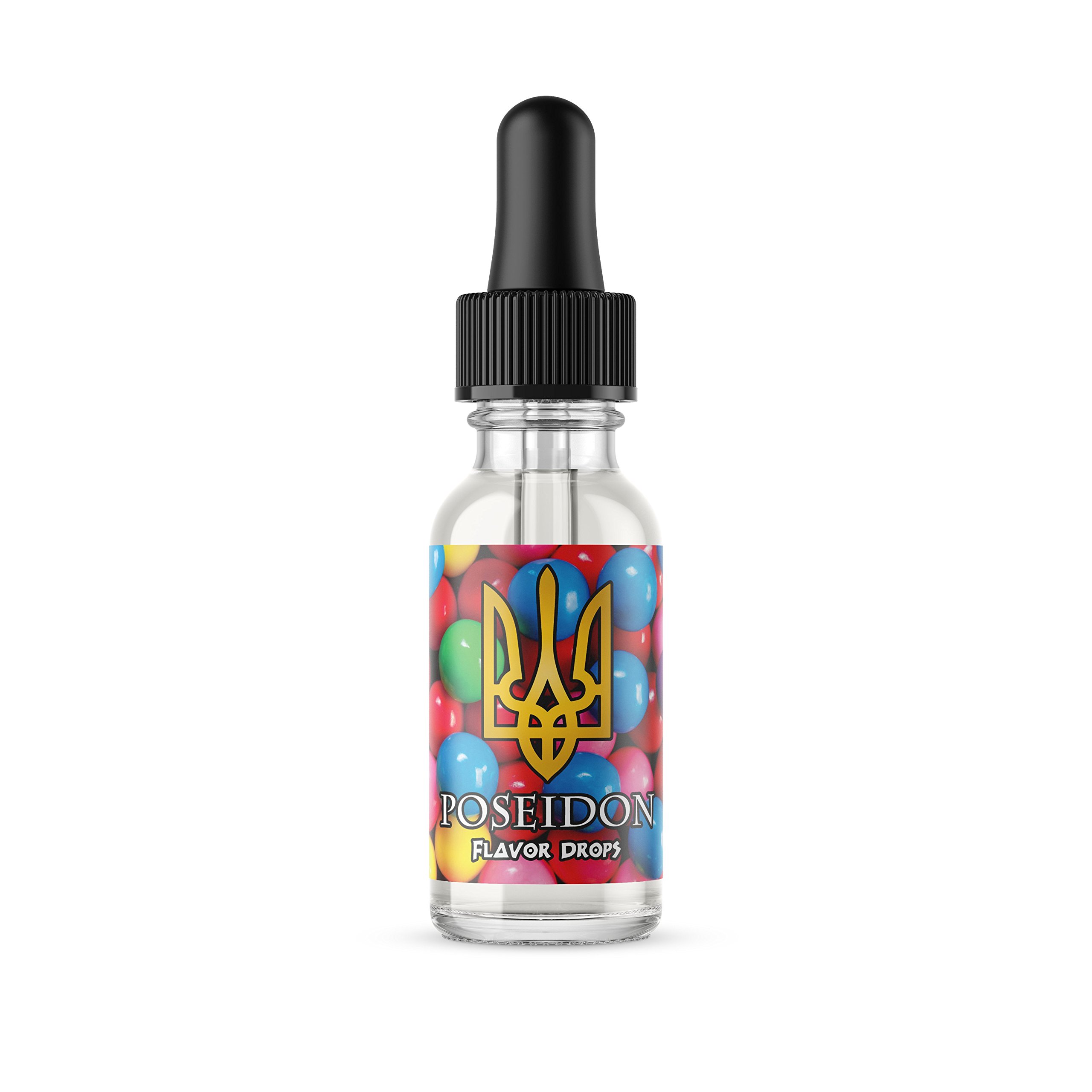 Bubblegum Flavor - Poseidon Flavor Drops - 15 ML - Multi-Purpose Flavoring