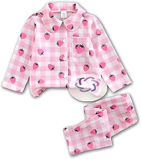 ملابس نوم شتوية، طقم نوم مخملي للأطفال من الجنسين بنمط نجمة حمراء، بيجامة بأكمام طويلة لراحة ليلية مريحة