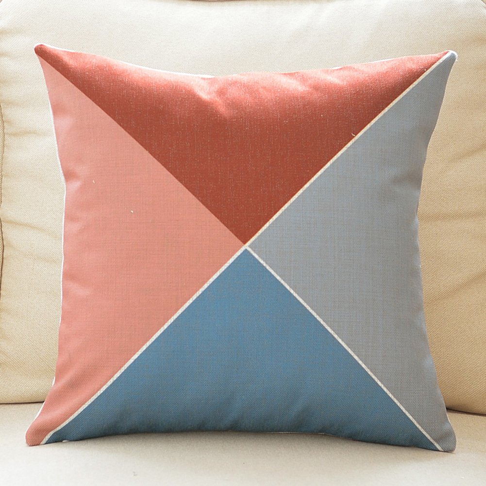 Coussin de canapé nordique 55x55cm parfait pour sublimer votre salon ou soulager le dos au bureau