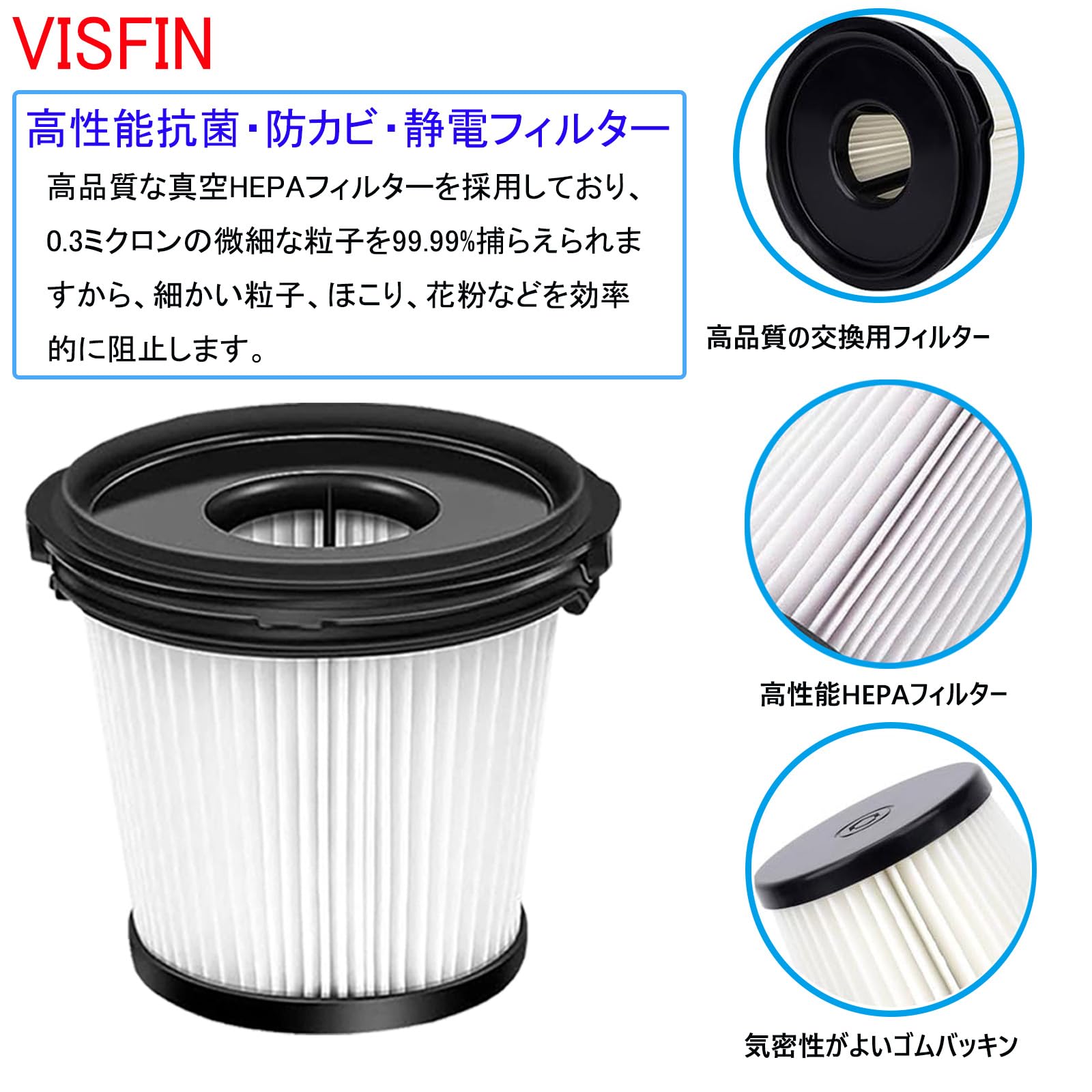 Amazon.co.jp: シャーク掃除機フィルターHEPA交換品＆クリーニング