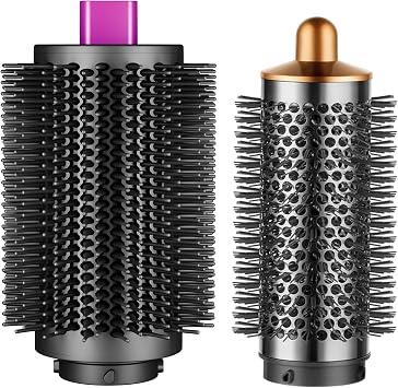 Upgraded Large Round Volumizing Brush and Round Brush Attachment for Dyson Airwrap HS01 HS05 HS08