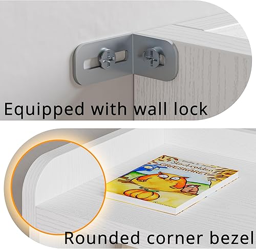 Miniatura 7 de IRONCK Organizador de almacenamiento de juguetes con 3 cajones móviles, armario de almacenamiento multifuncional para piso de juguetes con 5 cubos