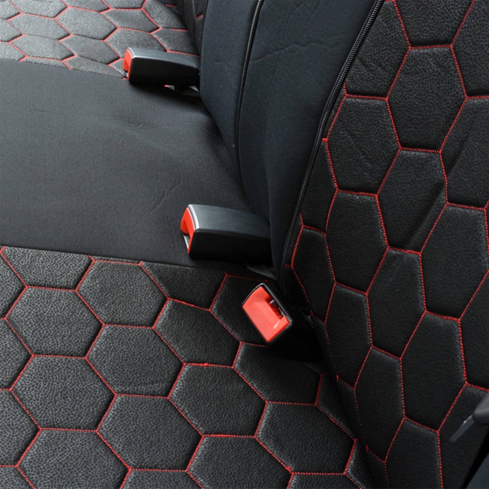 EQUSS Compatible avec Ford pour Mondeo Voiture Résistant À l'usure Saisons Housse De Siège Housses De Siège Ensemble Complet Siège Décoratif Housse de siège