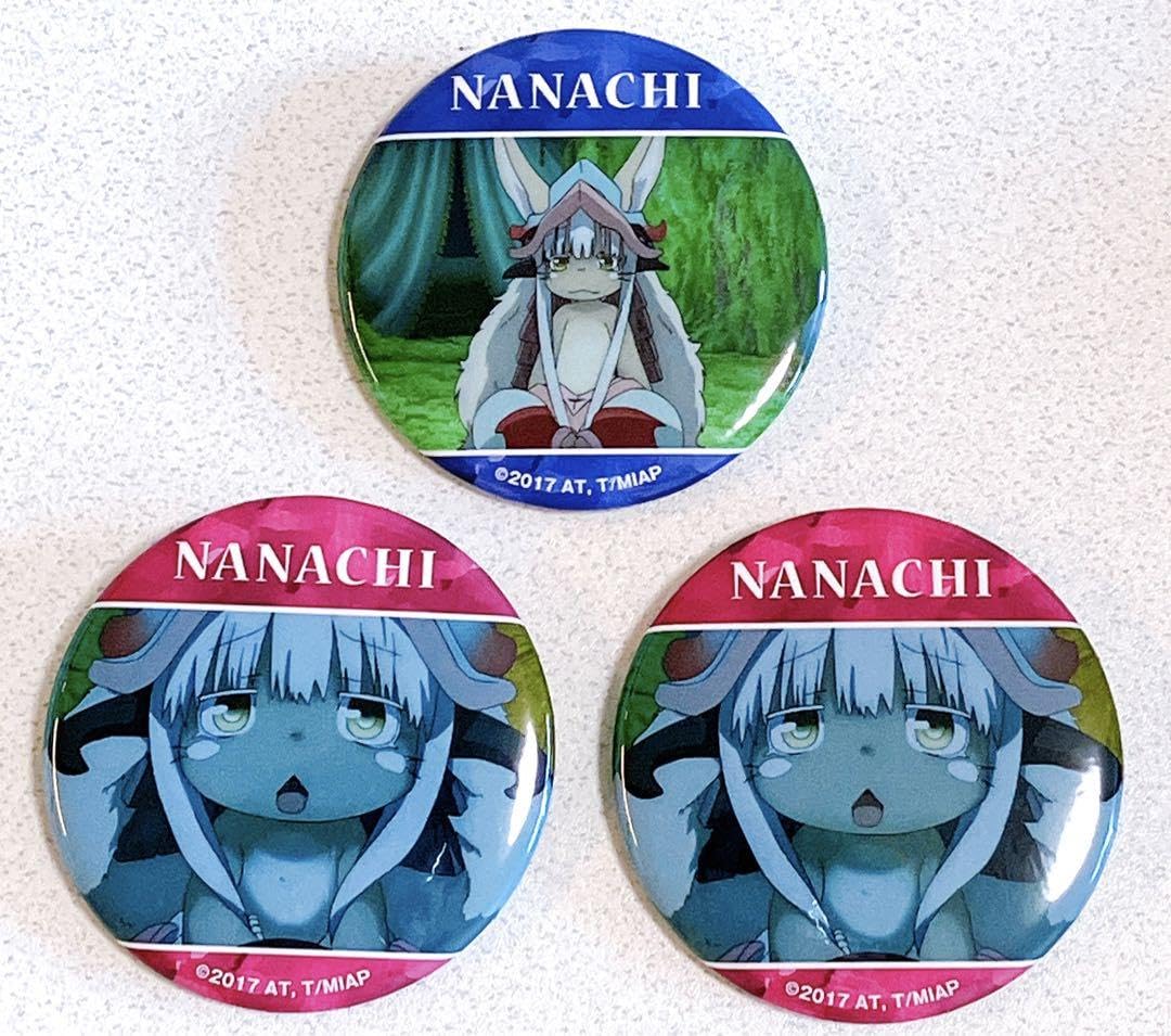 Amazon.co.jp: メイドインアビス ナナチ 缶バッジ まとめ売り