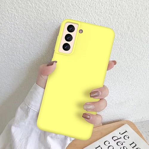 Miniatura 2 de DEENAKIN Funda para Samsung Galaxy S21, funda protectora de goma de gel de silicona suave y flexible, ajuste delgado, cuerpo completo, a prueba de