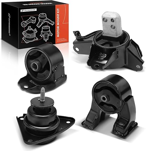 A-Premium Kit de montaje de motor y transmisión compatible con Hyundai Elantra 2007-2012 2.0L, transmisión automática, juego de 4 piezas, repuesto #