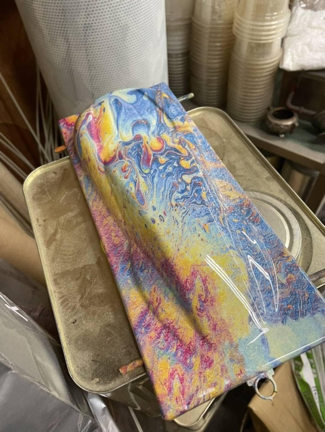 ST Color Art006-4-Water Transfer Printing/Hydrographics/Hydro Dipping Film-Abstract Oil Painting-50cm Widthx400cm Length