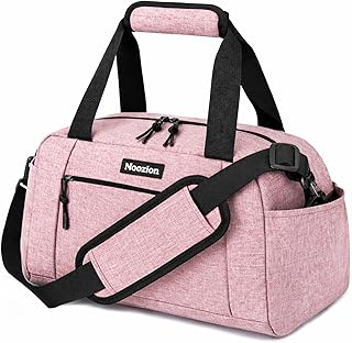 Noozion 14 inch Small Gym Bag for Women & Men, Lightweight Carry On Mini Duffle Bag with Multiple Pockets, Sports Bag for Travel and Workout.