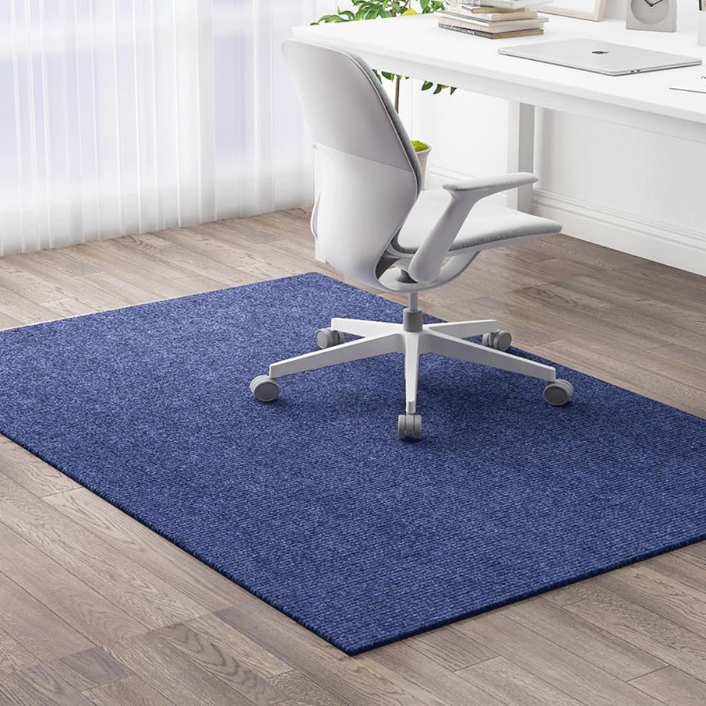 Tappetino Di Protezione Per Legno/piastrelle Per Sedie Da Gioco E Da Ufficio, Protezione Per Pavimenti Multiuso Antiscivolo, Tappetino Per Sedie Facile Da Pulire-Blue||120 * 180CM