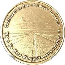 Step 10 Personal Inventory Road Daily Reprieve AA Medallion Chip