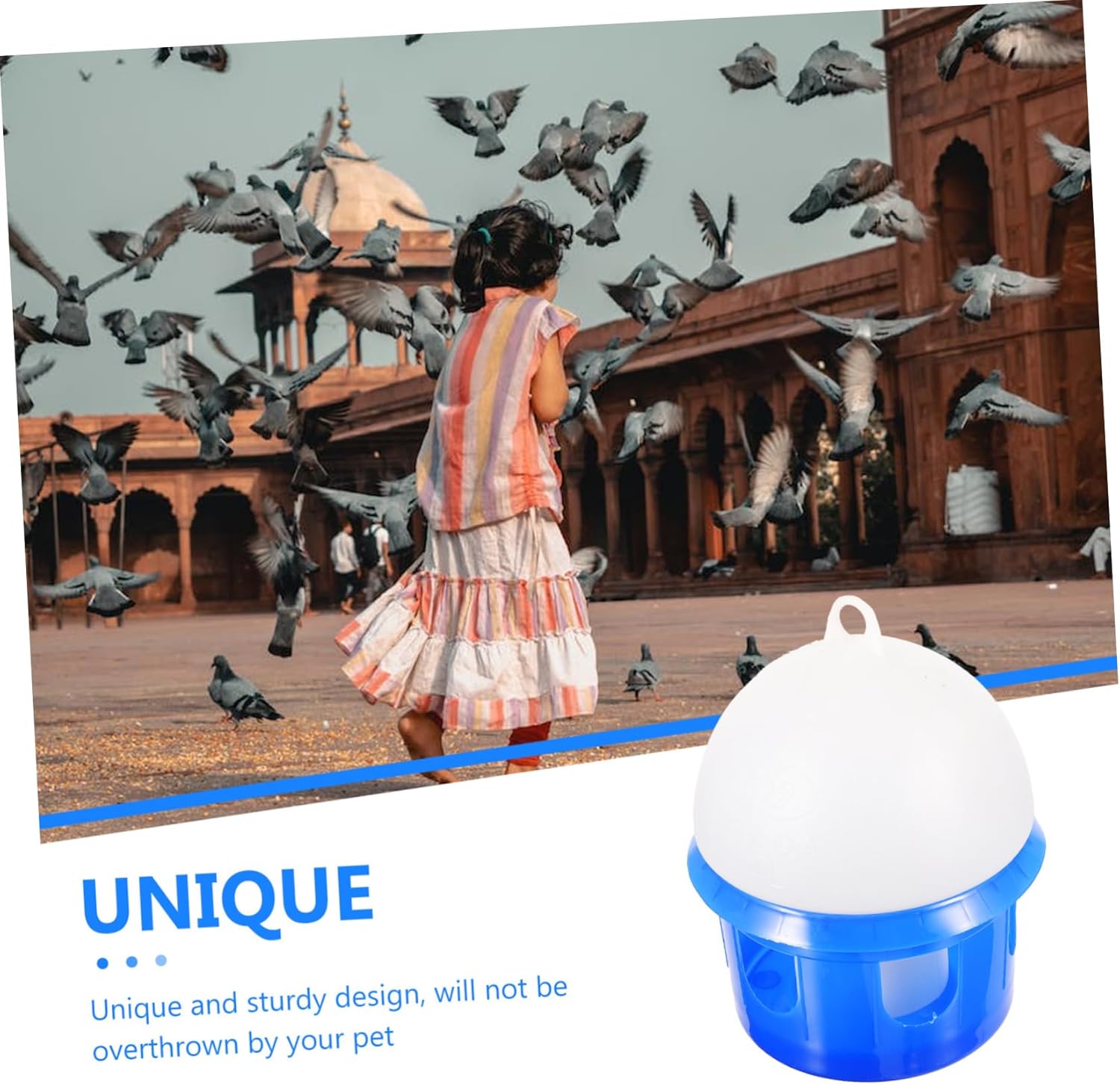 BESPORTBLE Automatic Pigeon Water Feeder Drinker for Doves and Birds Easy to Clean Durable Design and Bird Enthusiasts