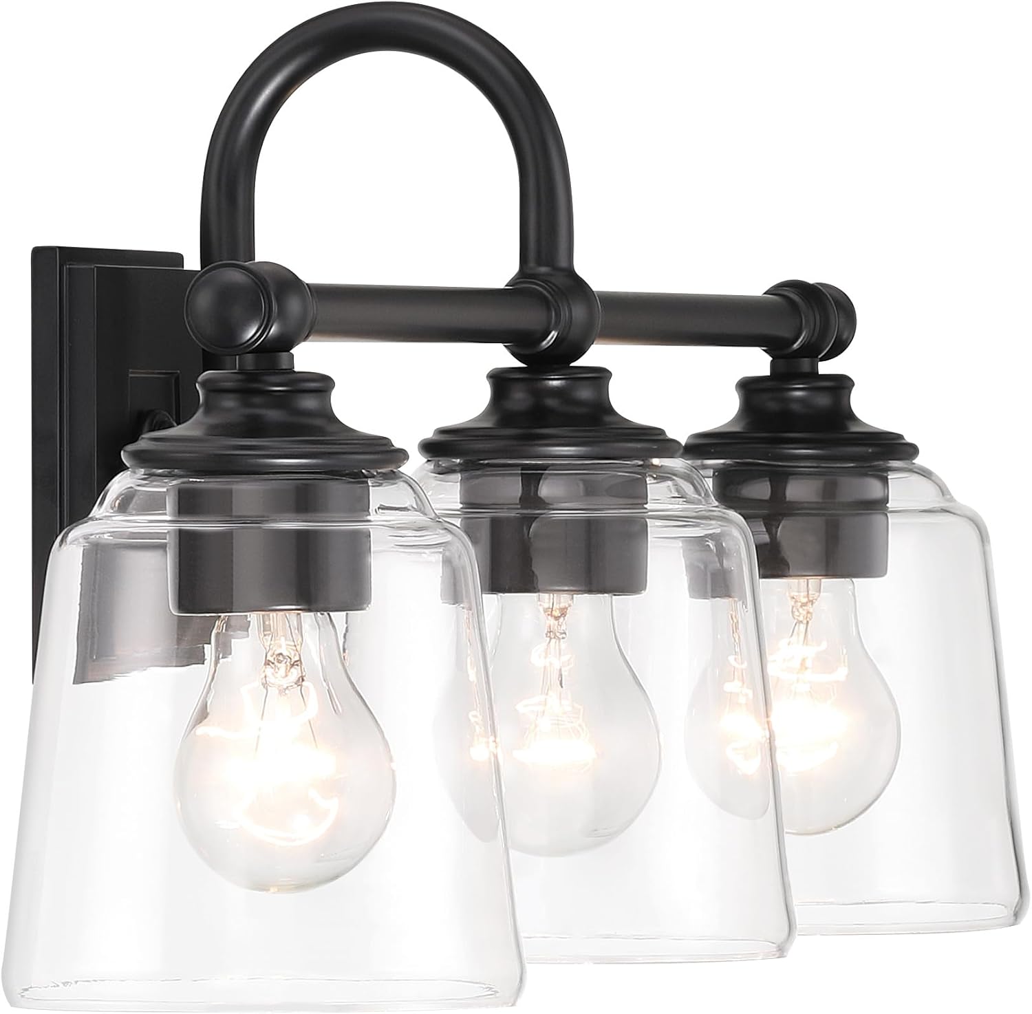 Minka Lavery 4003-66A Antonia Vanity, 3 A19 Medium E26 Socket(s), Coal (Bulbs Not Included)