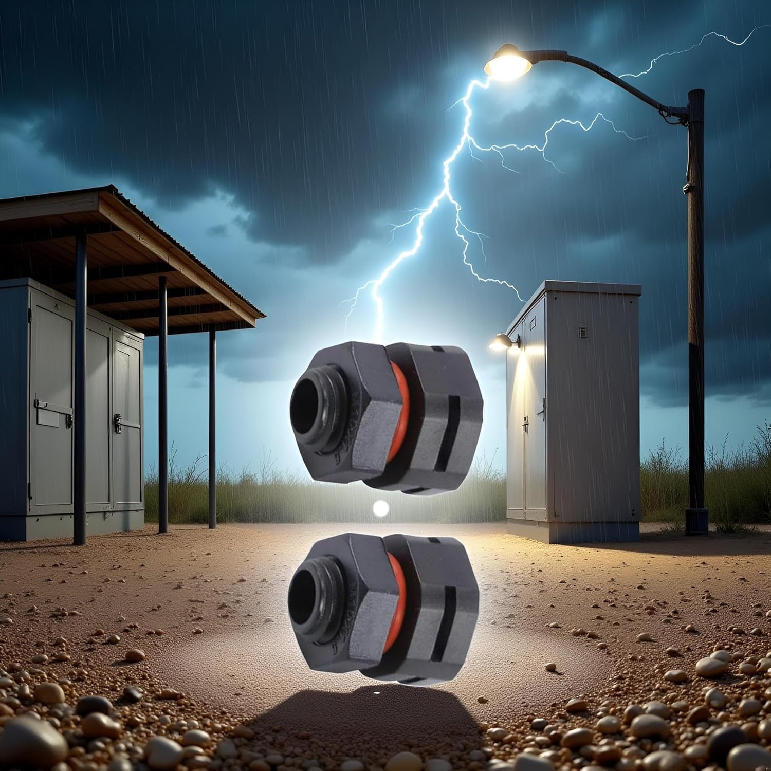 2Pcs Black Dustproof Waterproof IP68 Breather Screw Air Vent, M12x1.5 Pressure Reducing Valve, Lighting Breather Plug for Moisture and Pressure Control Venting Screw for Outdoor Electrical Enclosures