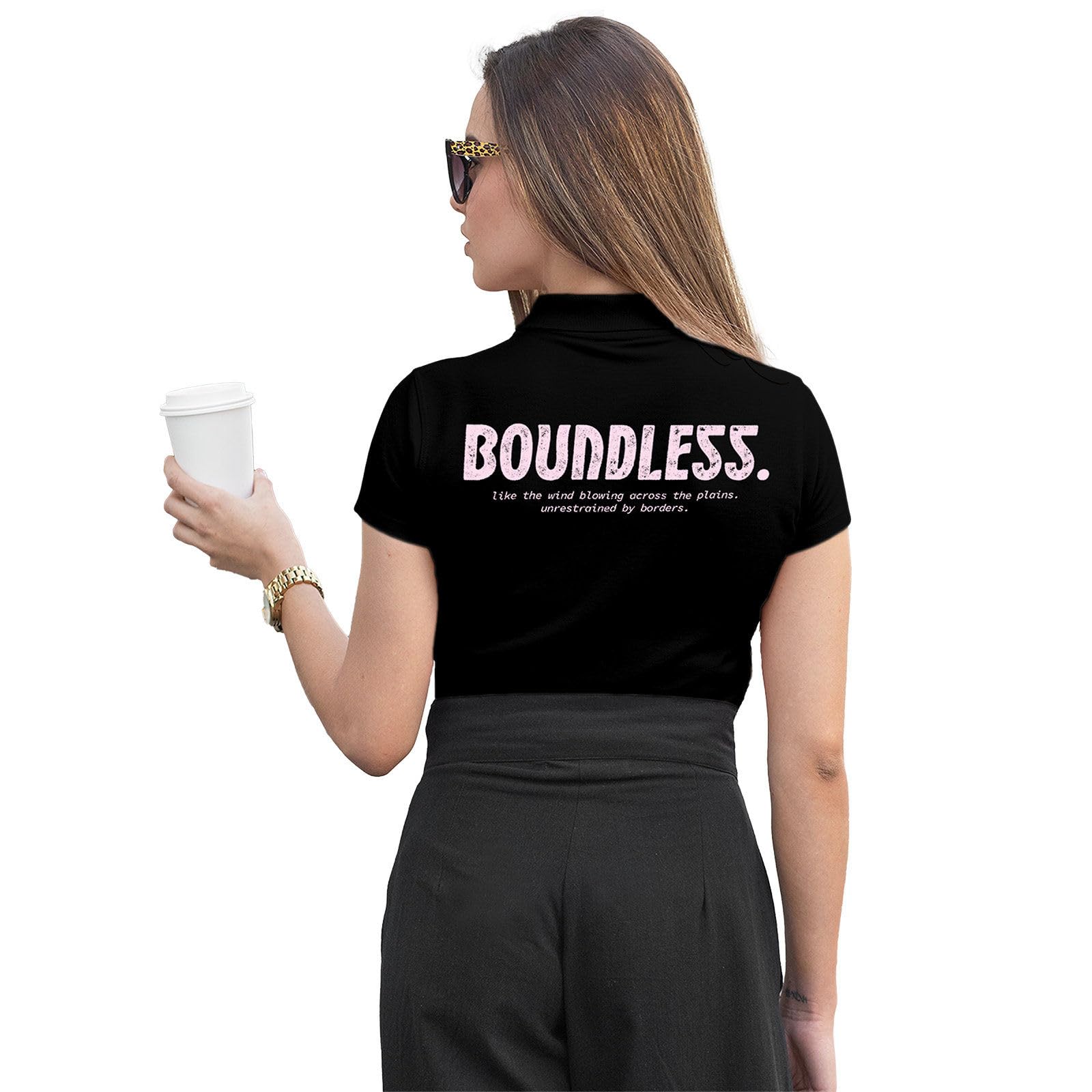 fighterhero Women's Polo T-Shirt | Cotton Rich | Globally Certified Fabric | Wrinkle-Resistant | Colors Dont Fade | Regular Fit | Free & Boundless Design-picture-46