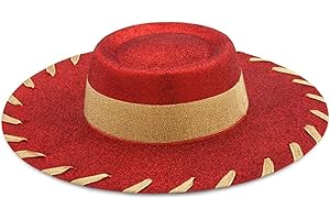 Jessie Hat for Kids – Inspired by Toy Story 2, One Size Fits All