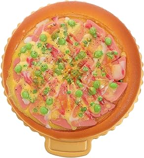 Abaodam 3 Peças Modelo De Pizza De Simulação Modelo De Comida Artificial Modelo De Bife Brinquedo Jogos De Matemática Brinquedos De Comida De Simulação Pizza Falsa Decoração De Comida