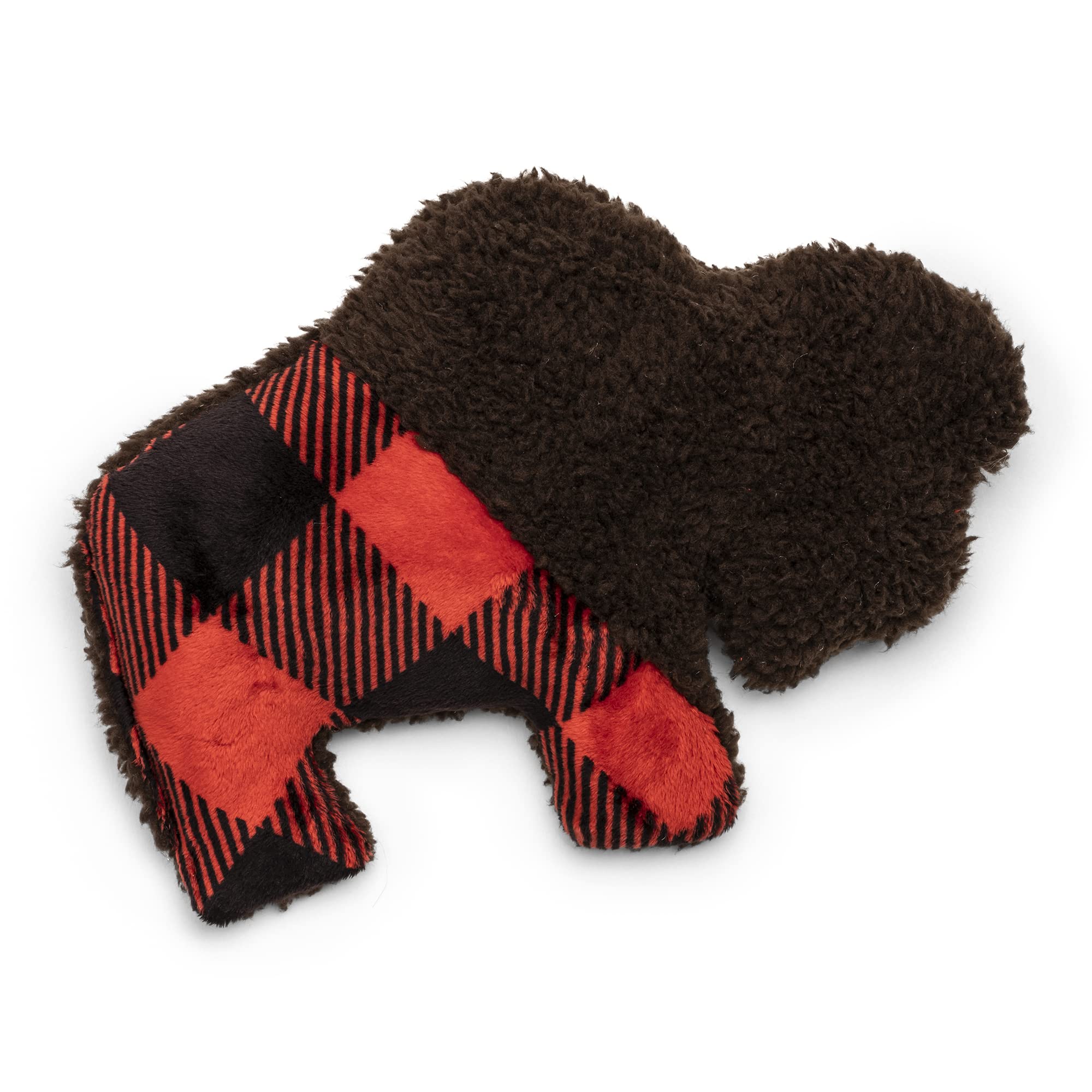 WEST PAW Merry Bison Squeak Toy